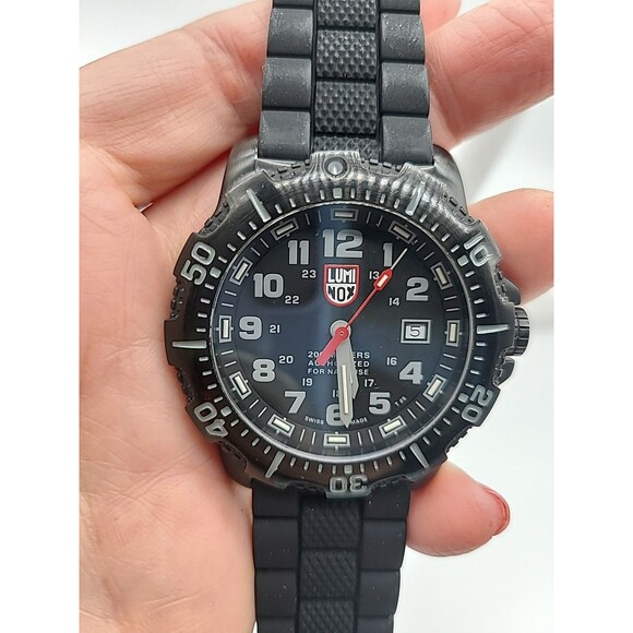 Other - Luminox Anu4220 Navy Co Watch 45 Mm Stainless Steel Steel Case Sapphire Crystal